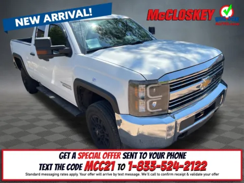 White 2018 Chevrolet Silverado 2500HD Work Truck for sale in Colorado Springs, CO