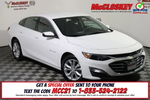 White 2023 Chevrolet Malibu LT for sale in Colorado Springs, CO