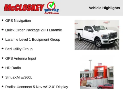 Photos of 2024 Ram 2500 Laramie for sale in Colorado Springs, CO at McCloskey Motors, Inc.