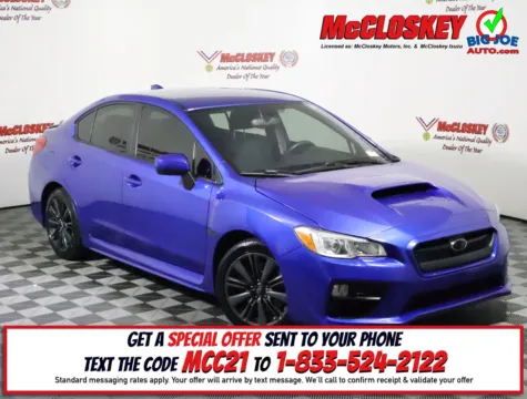 Blue 2016 Subaru WRX for sale in Colorado Springs, CO