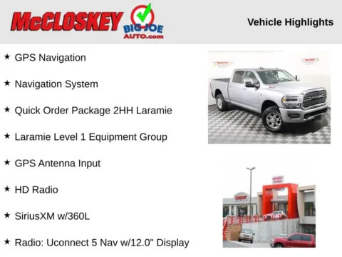 Photos of 2024 Ram 2500 Laramie for sale in Colorado Springs, CO at McCloskey Motors, Inc.