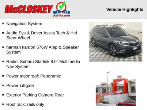 Photos of 2020 Subaru Forester Limited for sale in Colorado Springs, CO at McCloskey Motors, Inc.