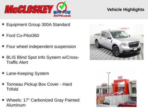 Photos of 2024 Ford Maverick XLT for sale in Colorado Springs, CO at McCloskey Motors, Inc.