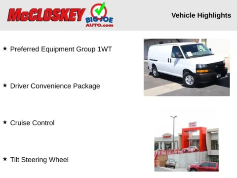 Photos of 2022 Chevrolet Express 2500 Work Van for sale in Colorado Springs, CO at McCloskey Motors, Inc.