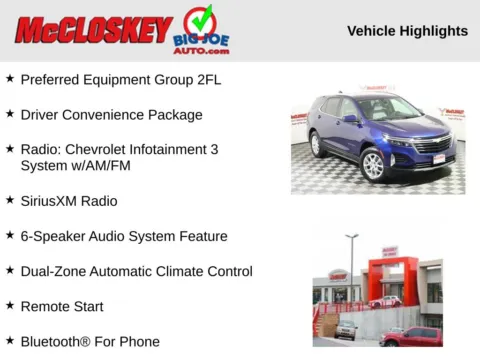 Photos of 2023 Chevrolet Equinox LT for sale in Colorado Springs, CO at McCloskey Motors, Inc.