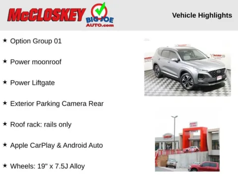 Another view of 2019 Hyundai Santa Fe Limited for sale in Colorado Springs, CO at McCloskey Truck Town (Licensed as McCloskey Motors Inc.)
