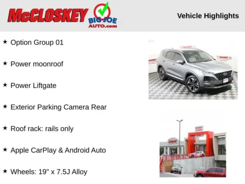 Photos of 2019 Hyundai Santa Fe Limited for sale in Colorado Springs, CO at McCloskey Motors, Inc.