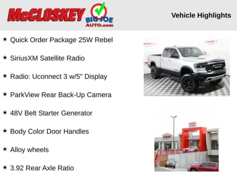 Photos of 2020 Ram 1500 Rebel for sale in Colorado Springs, CO at McCloskey Motors, Inc.