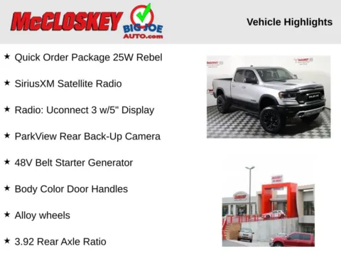 Photos of 2020 Ram 1500 Rebel for sale in Colorado Springs, CO at McCloskey Motors, Inc.