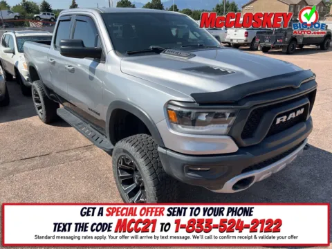Silver 2020 Ram 1500 Rebel for sale in Colorado Springs, CO