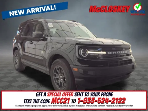 Black 2024 Ford Bronco Sport Big Bend for sale in Colorado Springs, CO
