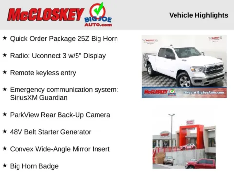 Photos of 2022 Ram 1500 Big Horn/Lone Star for sale in Colorado Springs, CO at McCloskey Truck Town (Licensed as McCloskey Motors Inc.)