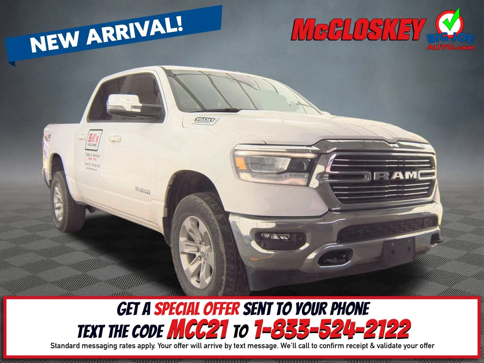 White 2023 Ram 1500 Laramie for sale in Colorado Springs, CO