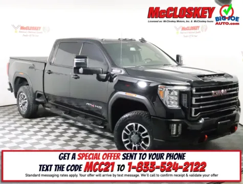 Black 2021 GMC Sierra 2500HD AT4 for sale in Colorado Springs, CO