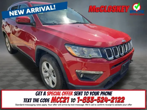 Red 2021 Jeep Compass Latitude for sale in Colorado Springs, CO