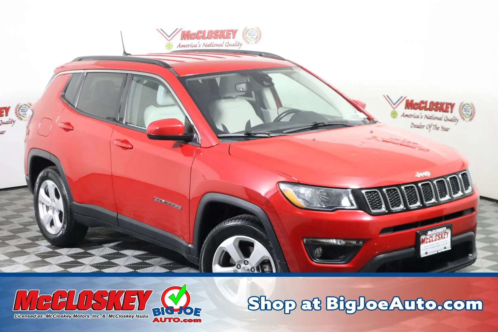 Red 2021 Jeep Compass Latitude for sale in Colorado Springs, CO