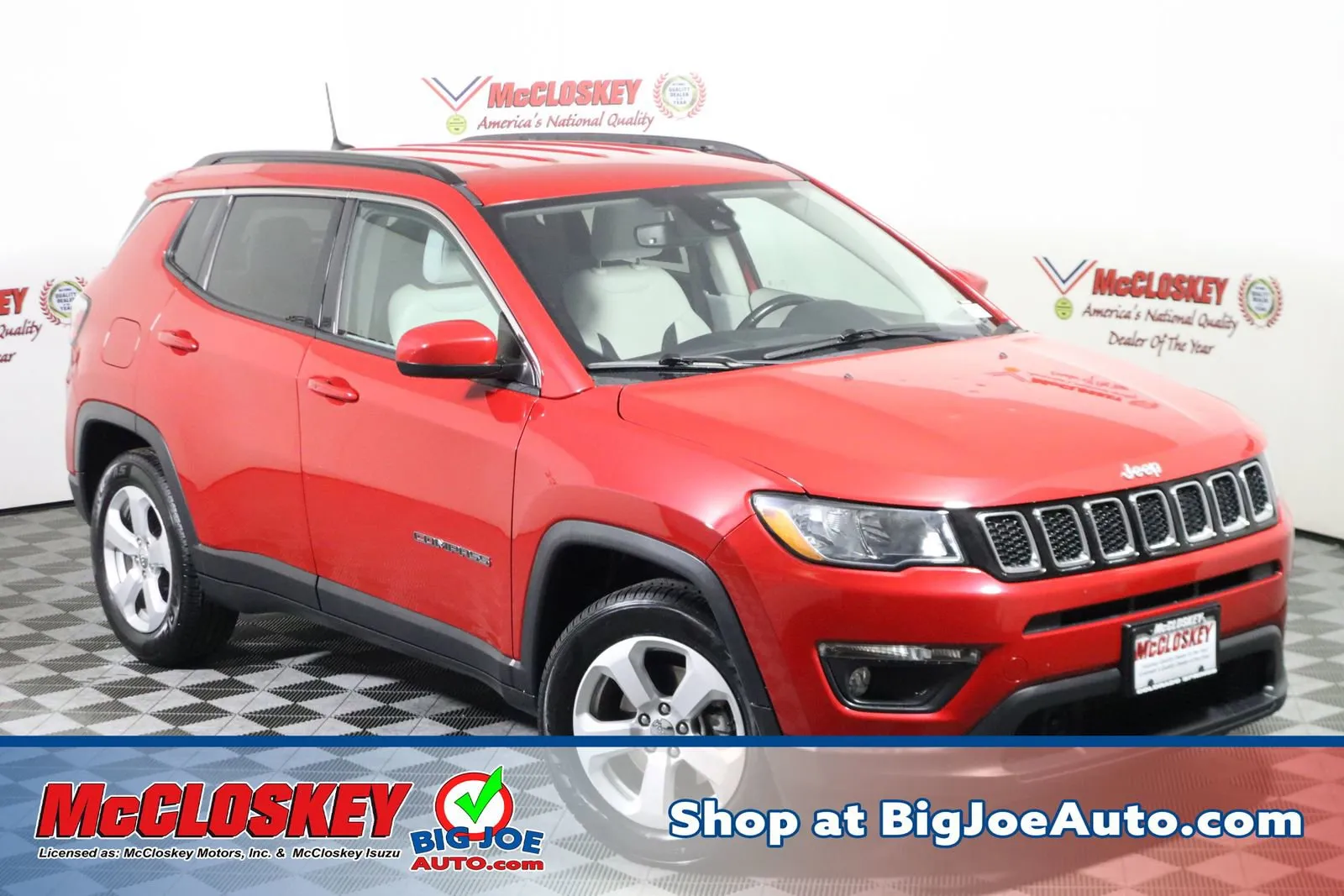 Red 2021 Jeep Compass Latitude for sale in Colorado Springs, CO