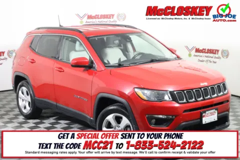 Red 2021 Jeep Compass Latitude for sale in Colorado Springs, CO