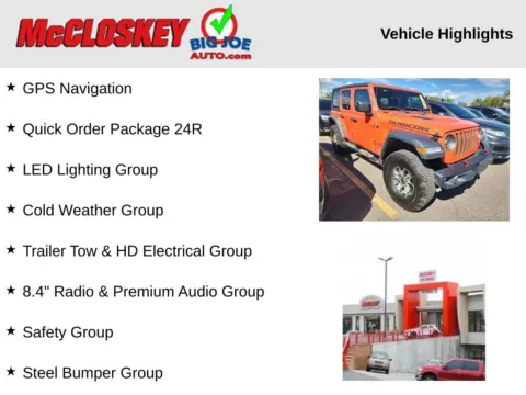 Photos of 2019 Jeep Wrangler Unlimited Rubicon for sale in Colorado Springs, CO at McCloskey Motors, Inc.