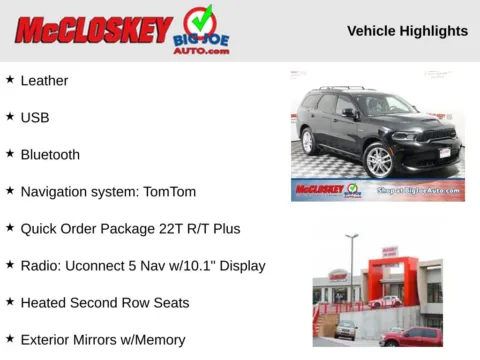 Photos of 2024 Dodge Durango R/T Plus for sale in Colorado Springs, CO at McCloskey Truck Town (Licensed as McCloskey Motors Inc.)