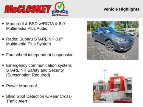 Photos of 2023 Subaru Crosstrek Sport for sale in Colorado Springs, CO at McCloskey Motors, Inc.