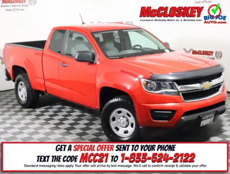 Red 2020 Chevrolet Colorado Work Truck for sale in Colorado Springs, CO