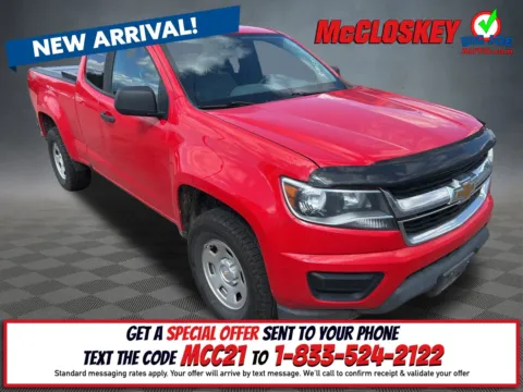 Red 2020 Chevrolet Colorado Work Truck for sale in Colorado Springs, CO