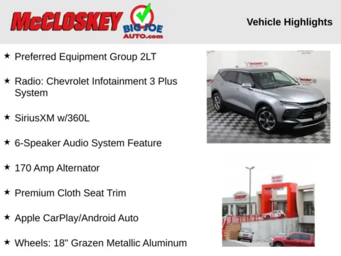Photos of 2023 Chevrolet Blazer LT for sale in Colorado Springs, CO at McCloskey Truck Town (Licensed as McCloskey Motors Inc.)
