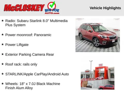 Another view of 2021 Subaru Forester Limited for sale in Colorado Springs, CO at McCloskey Truck Town (Licensed as McCloskey Motors Inc.)