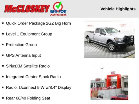 Photos of 2023 Ram 2500 Big Horn for sale in Colorado Springs, CO at McCloskey Truck Town (Licensed as McCloskey Motors Inc.)