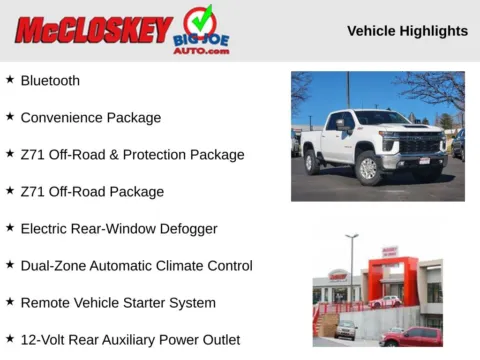 Photos of 2023 Chevrolet Silverado 2500HD LT for sale in Colorado Springs, CO at McCloskey Truck Town (Licensed as McCloskey Motors Inc.)