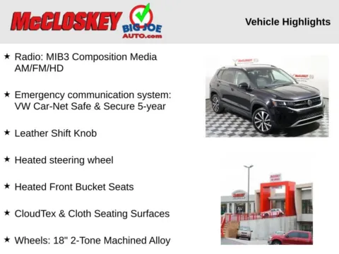 Photos of 2024 Volkswagen Taos SE for sale in Colorado Springs, CO at McCloskey Truck Town (Licensed as McCloskey Motors Inc.)