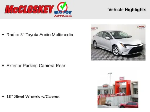 Photos of 2024 Toyota Corolla LE for sale in Colorado Springs, CO at McCloskey Truck Town (Licensed as McCloskey Motors Inc.)