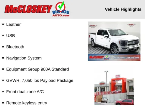 Photos of 2023 Ford F-150 Limited for sale in Colorado Springs, CO at McCloskey Truck Town (Licensed as McCloskey Motors Inc.)