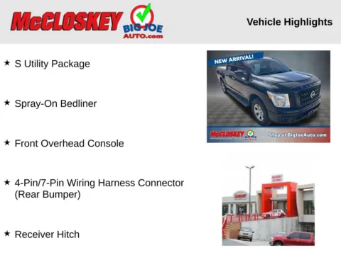 Photos of 2019 Nissan Titan S for sale in Colorado Springs, CO at McCloskey Truck Town (Licensed as McCloskey Motors Inc.)