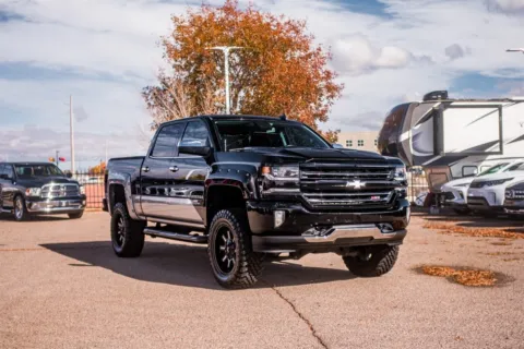 Black 2017 Chevrolet Silverado 1500 LTZ for sale in Albuquerque, NM