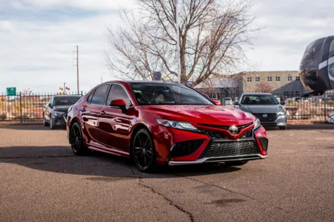 Red 2024 Toyota Camry XSE V6 for sale in Albuquerque, NM