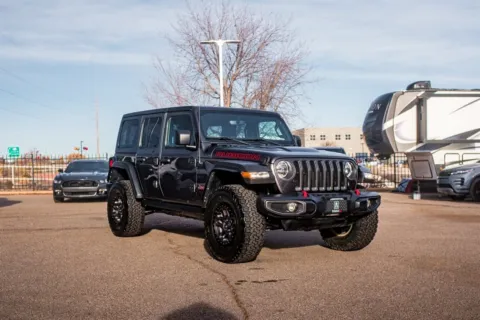 Gray 2022 Jeep Wrangler Unlimited Rubicon for sale in Albuquerque, NM