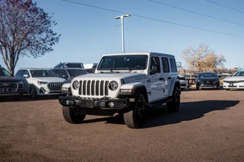 Another view of 2022 Jeep Wrangler Unlimited Sahara Altitude for sale in Albuquerque, NM at Integrity Automotive