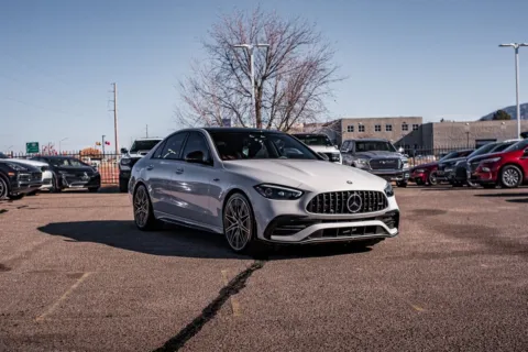 White 2024 Mercedes-Benz C-Class C 43 AMG for sale in Albuquerque, NM