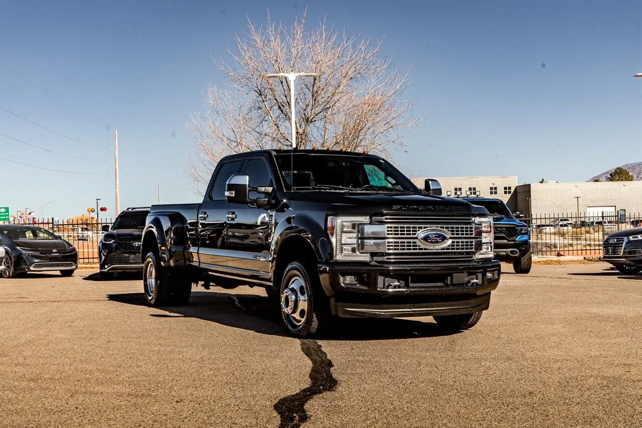 Black 2019 Ford F-350SD Platinum for sale in Albuquerque, NM