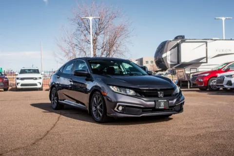 Silver 2019 Honda Civic EX for sale in Albuquerque, NM