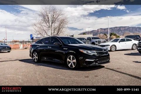 Black 2019 Kia Optima S for sale in Albuquerque, NM
