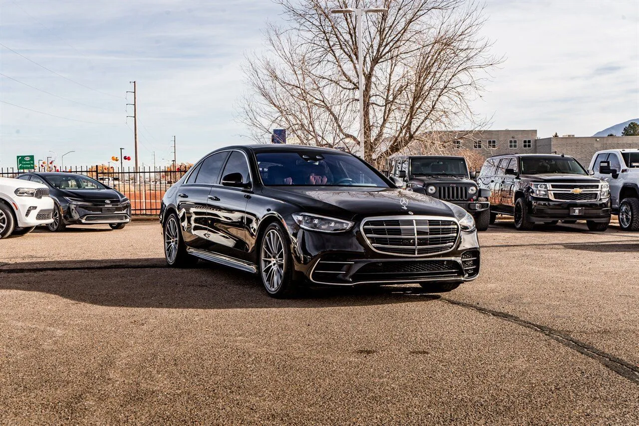 Black 2023 Mercedes-Benz S-Class S 580 for sale in Albuquerque, NM