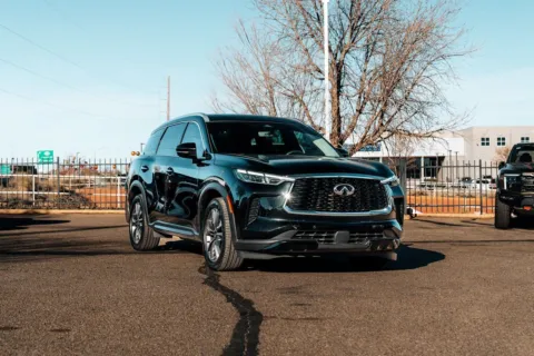 Black 2023 INFINITI QX60 LUXE for sale in Albuquerque, NM