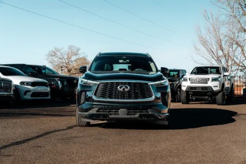 Photos of 2023 INFINITI QX60 LUXE for sale in Albuquerque, NM at Integrity Automotive