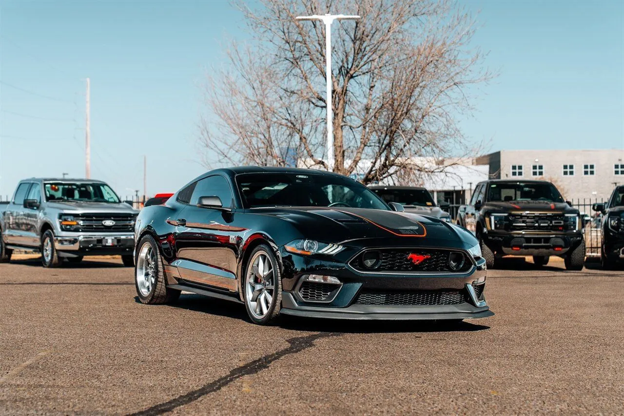 Black 2023 Ford Mustang Mach 1 for sale in Albuquerque, NM