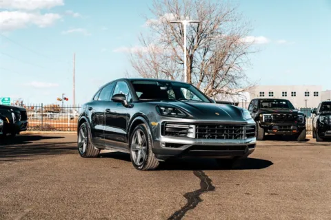 Gray 2024 Porsche Cayenne Coupe for sale in Albuquerque, NM