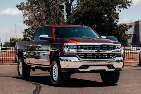 Red 2016 Chevrolet Silverado 1500 LTZ for sale in Albuquerque, NM