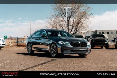 Gray 2021 BMW 5 Series 540i xDrive for sale in Albuquerque, NM